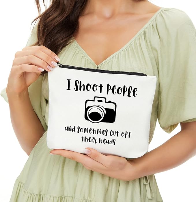 Photography Lovers Gifts Makeup Bag, Funny Photographer Gift Cosmetic Bag | Christmas Birthday Graduation Editor Gifts for Women Photographer Photography lover Videographer Travel Toiletry Bags