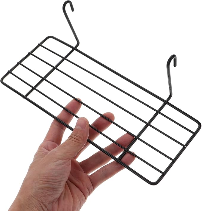Happyyami 1pc Wall Shelf for Pet Parrots Sturdy Hanging Perch Hooks Bird Stand for Climbing and Displaying Items Easy to Install Frame