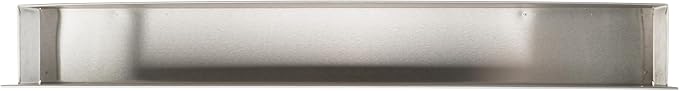 Winco 32" Bar Stainless Steel Speed Rail, Single | Holds up to 16 bottles, Foodservice