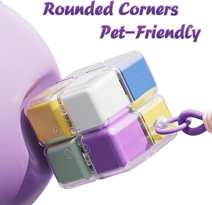 Daily Pill Organizer with 8 Compartments - Perfect Weekly Pill Case Waterproof Pill Box for Daily Vitamins and Medicine, Small Pill Container for Pocket Purse (Multi-Color)