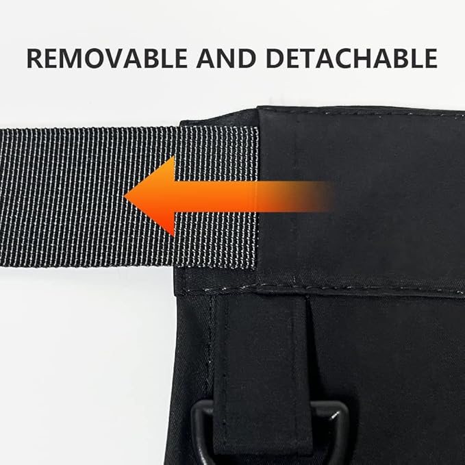 OLizee® Adjustable Waist Apron with Buckle Dog Trainer Apron Dog Trainer Clothing Waitress Apron Hair Stylist Apron