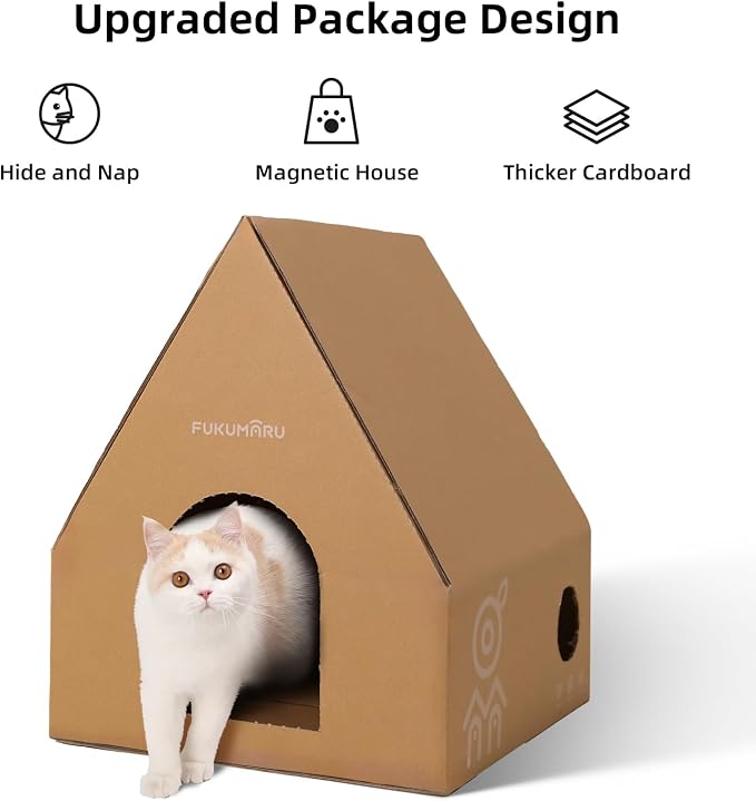 FUKUMARU Cat Wall Furniture Set, Transparent Capsule with 2 PCS Pedals | Kitten Walls Shelves, Premium Kitty Bed, For Sleeping, Playing, Climbing, Lounging, Holds Up to 35 Lbs