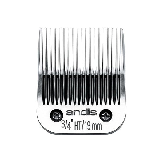 Andis 63980 UltraEdge Detachable Blade Size 3/4" HT – Carbon Steel Pet Clipper Blade, 3/4" Cut Length, Professional Grooming Performance