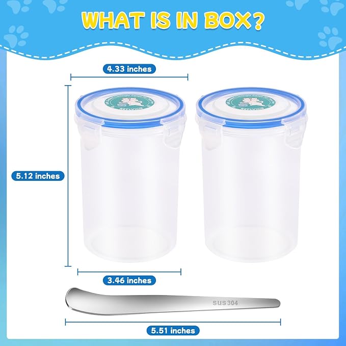 REFLYING Canned Dog Food Storage Lids Reusable Airtight Can Cover | Reusable airtight dog food can lids,Keeps wet food fresh,eliminates odor,Includes SUS 304 spoon and can opener