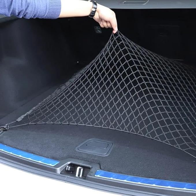 Car Nets 4 HooK Car Trunk Cargo Mesh Net Luggage For Accord For Civic For CRV For HRV For TOYOTA For Highlander For Prado For Land Cruiser For RAV4 Cargo Net