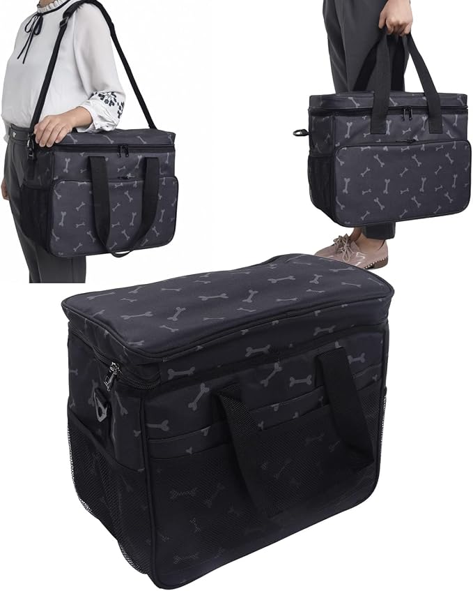 Travel for Dogs, Lightweight and Durable with Multifunction Pockets, for Travel Hiking and Outdoor Activities, Oxford Cloth Material, Approx 38.5x21x33cm