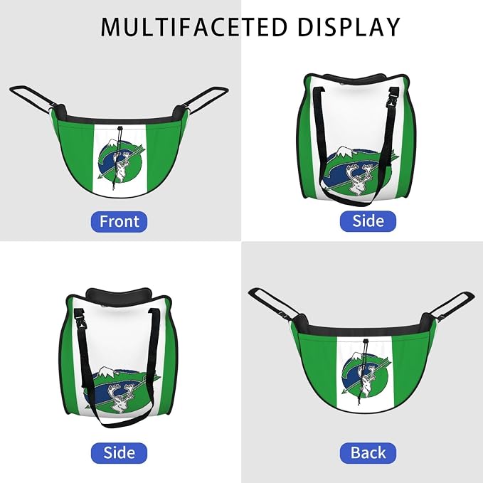 Gamètì Flag Car Seat Organizer-Backseat Storage Bag for Travel | Waterproof Durable. Holds Snacks Gear Essentials. Fits Most Cars.