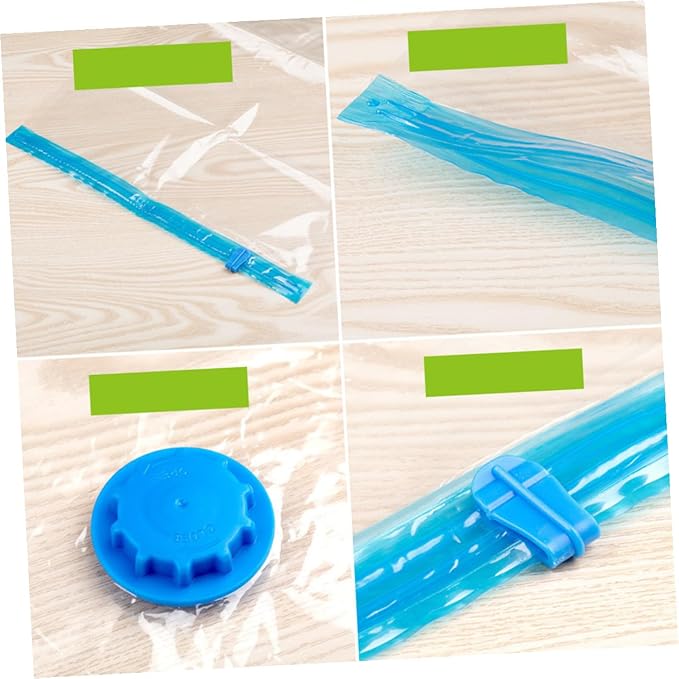 Vacuum Storage Bag Compression Organizer for Clothes and Bedding Space Saver Sealed Storage for Quilts and Pillows