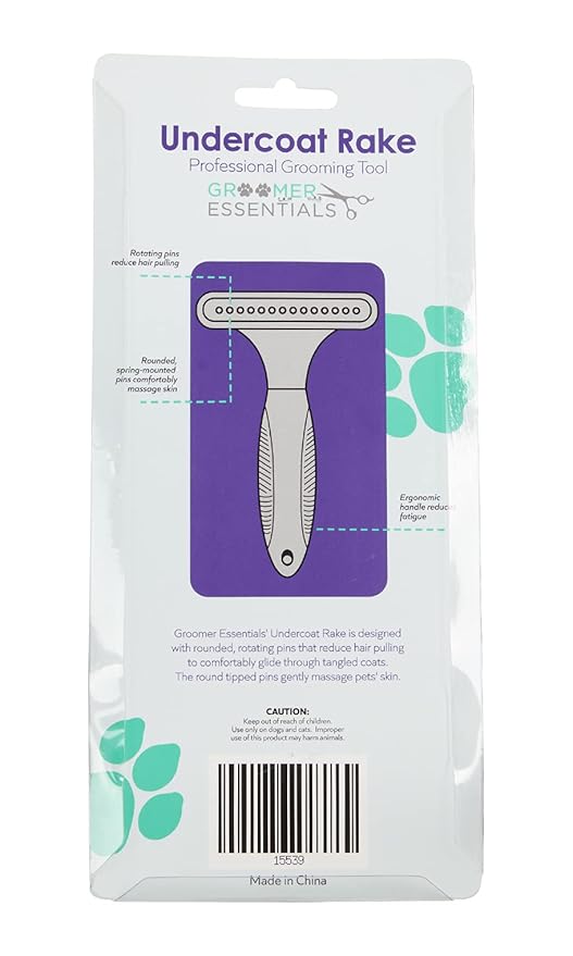 Groomer Essentials Undercoat Rake Single Row