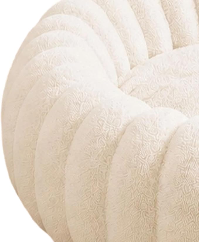 Round Dog Bed Raised Edge Soft Warm Plush Sleeping Mattress | Dog Donut Bed for Puppy Senior Kitten Indoor Outdoor Floor Bedside Kennel Couch Travel Car Home
