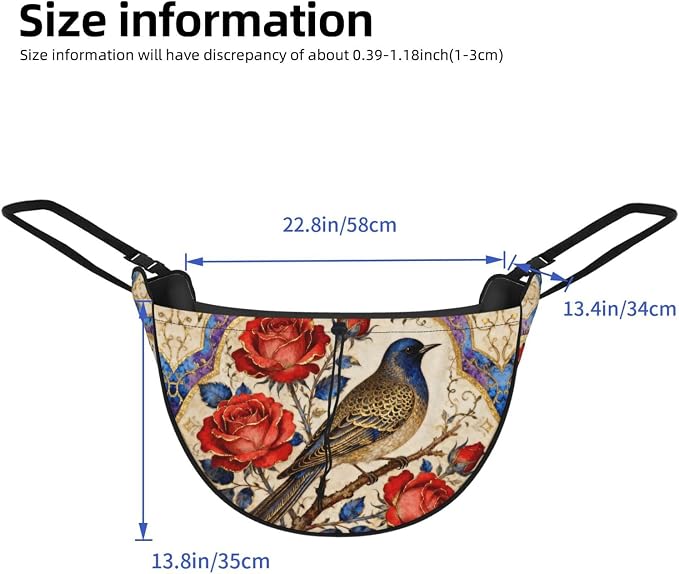 Beautiful flowers Car Seat Organizer-Backseat Storage Bag for Travel | Waterproof Durable. Holds Snacks Gear Essentials. Fits Most Cars.