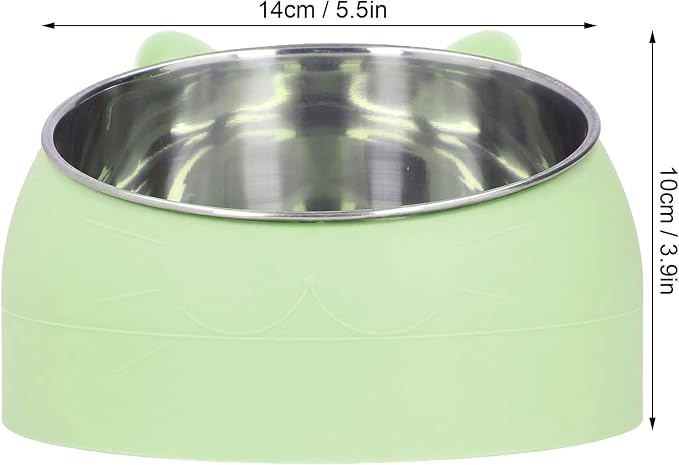 Heated Pet Bowl 1.5L Slanted Water Dispenser 15 Degree Angle On Off Switch for Dogs Cats Prevents Freezing Below 32掳F Winter Outdoor Use Comfortable Drinking Posture