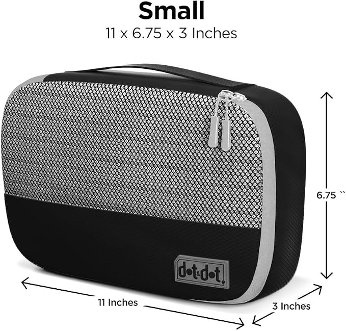 4pc Small Packing Cubes for Travel - Luggage Packing Organizers - Travel Packing Cubes for Suitcases