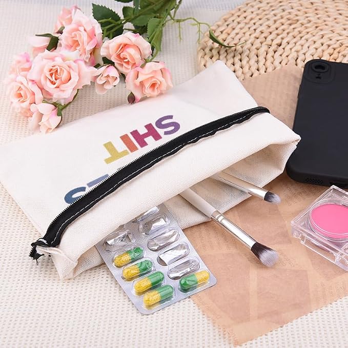 Sisadodo Charging Cable Organizer Travel Bag Toiletry Makeup Cosmetic Bags Medicine Med Toiletry Bag Pouch Diabetic Gifts Bags