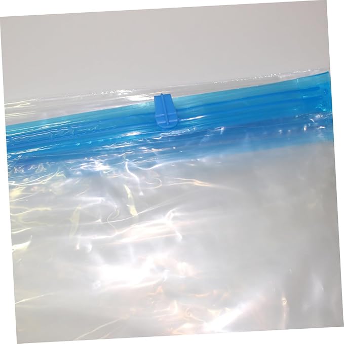 Vacuum Storage Bag Large Capacity PET and PE Household Organizer | Window, Assorted Space Saving Design, for Linens and Blankets, White Color