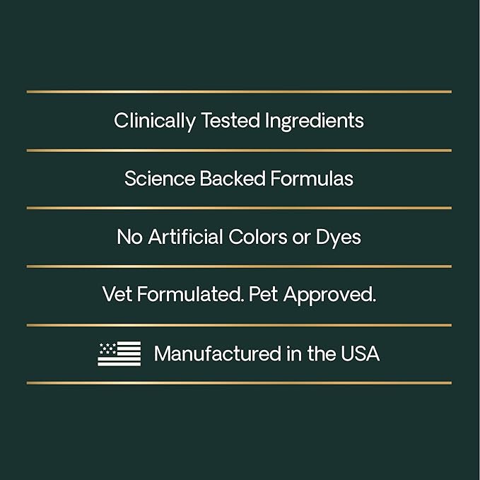 VetriScience Dental Care Powder for Dogs & Cats – Helps Reduce Plaque & Tartar Buildup, Clean Teeth & Fresher Breath, Clinically Tested, Vet-Formulated Oral Supplement, 4.2 oz