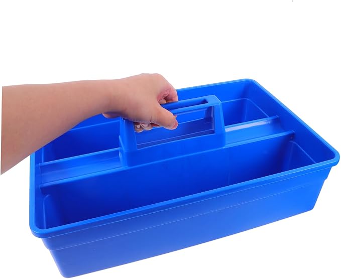 STOBOK Veterinary Instrument Kit Plastic Multi-purpose Storage Box Portable Organizer Case for Tools and Supplies