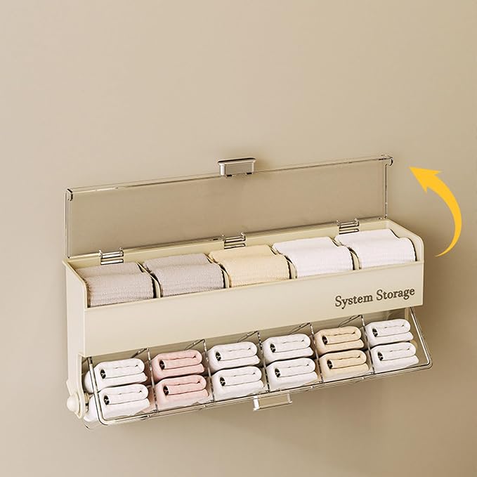 Drawer Organizer for Underwear and Socks, Sturdy PP PET Dividers with Compact Design for Home, Dorm, and Travel Use