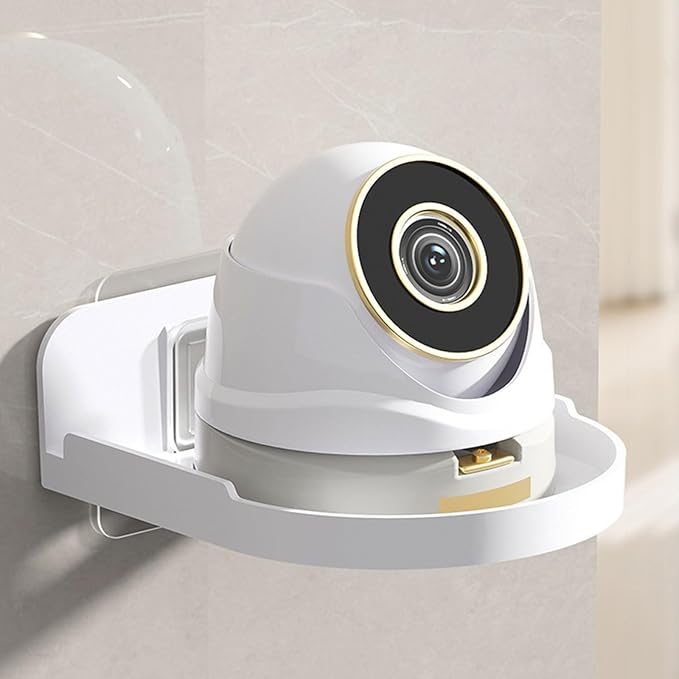 Adhesive Wall Mount Surveillances Camera Stand Household Shelf Security Cameras Bracket Holder for Home Surveillances Holder