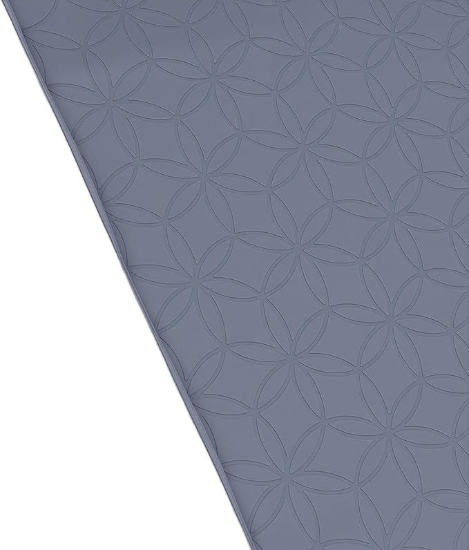 GOWENIC Silicone Under Sink Mat Drip Tray Kitchen Bathroom Cabinet Protector Leak Proof Large 22x34 Inch Multipurpose Organizer Pad for Cleaning Supplies and Pet Bowls