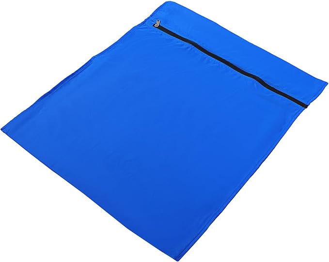 Ciieeo Pet Laundry Bag for Dog Clothes, Blue Mesh Washing Bag S Size, Anti-tangle and Deformation Resistant, Machine Washable Storage Organizer for Pet Apparel and Travel