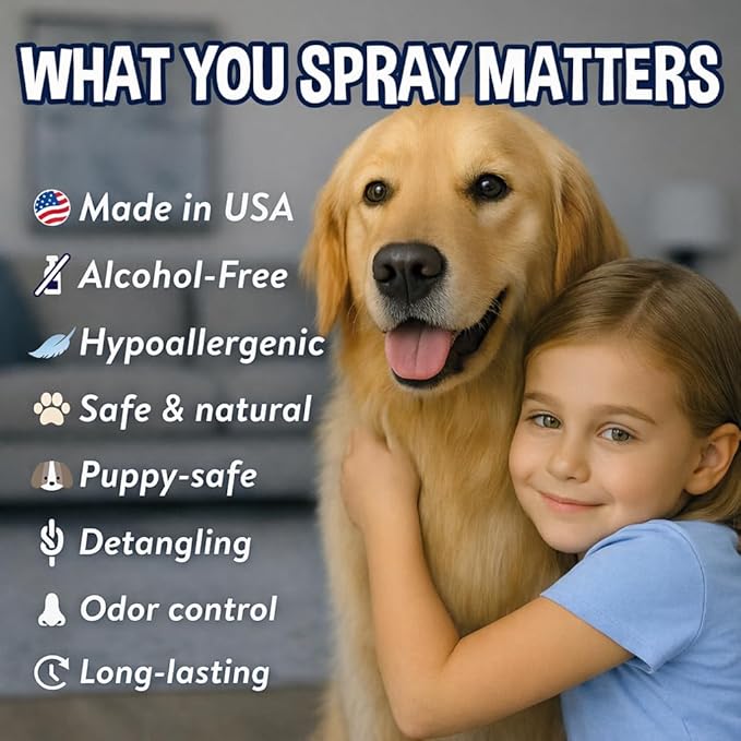 Bodhi Dog Waterless Shampoo - Natural Dry Shampoo for Dogs & Cats - Neutralizes Pet Odor - No Rinse Required - Made of Natural Extracts - Safe for Sensitive Skin - Oatmeal & Apple (8 Fl Oz)