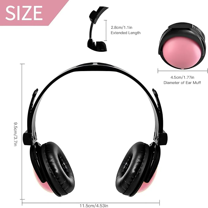 Olyre Pet Headphones for Small Dogs Cats, Adjustable Decorative Neckwear