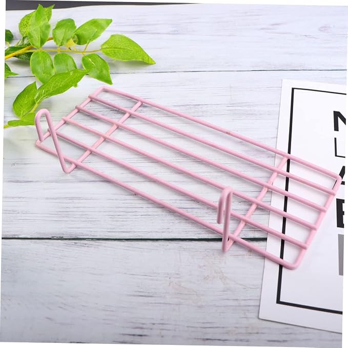 YARNOW Wall Grid Parrot Stand Iron Platform for Birds Easy to Install Decorative Bird Perch Wall-Mounted Accessory