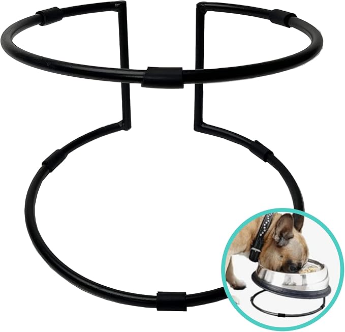 Enhanced Pet Bowl Stand - New Anti-Skid Feature - Dog and Cat Bowl Stand Exclusively for Use with The Corresponing Size Enhanced Pet Bowl (Medium)