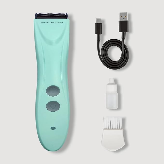 Cordless Pet Grooming Kit for Dogs & Cats, Quiet & Powerful Motor Paw & Face Trimmer, Lightweight Clipper, Dopamine Pink, Parent (Bundle-Dopamine Green)