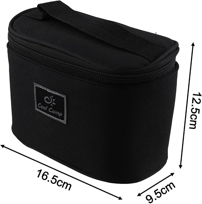 Camping Spice Set, Outdoor Condiment Kit with PET Bottles and Oxford Bag, Portable Seasoning Organizer for Hiking Backpacking Travel BBQ