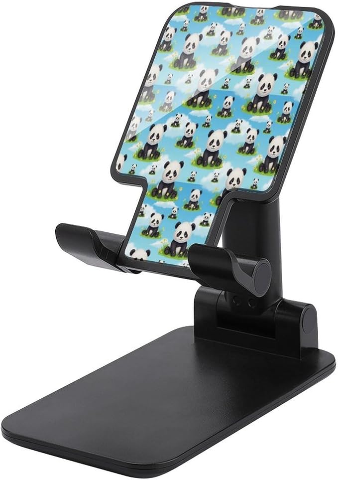 Desktop Foldable Panda Grass Smartphone Stand