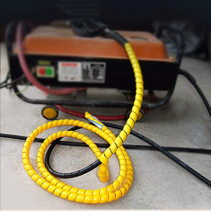 Dog and Cat Cord Protector 32.8ft Wire Protector Sleeve Covers for Cord Protects Your Pets from Chewing Through Insulated Cables 5 PCS/Pack 32.8ft in Total 10mm Width by FUNZON
