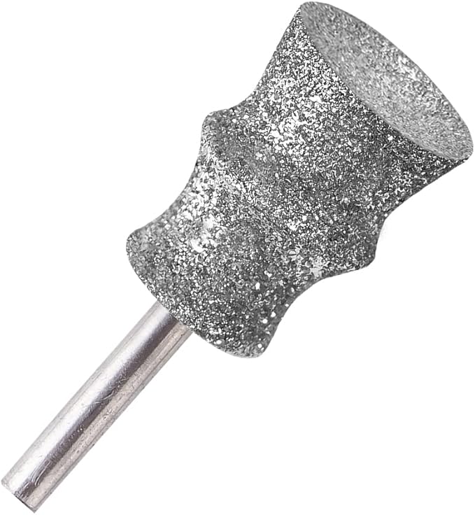 Diamond Dremel Dog Nail Grinder Bits for Rotary Tool-1/8'' Dremel Dog Nail Grinder Attachment-Pet Nail Grinder Bit Work for Animals Nail Care Large B 1P