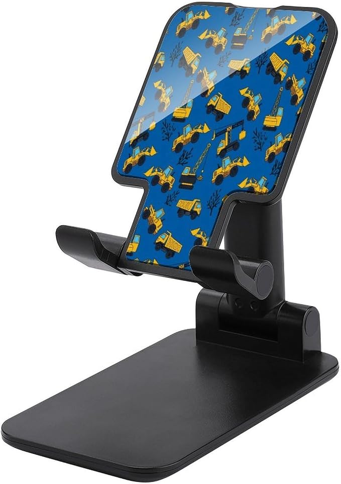 Multi Angle Foldable Engineering Car Blue Cell Phone Desk Stand