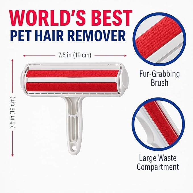 Pet Hair Remover Roller- Reusable Lint