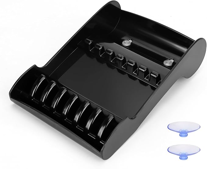 Salon Scissors Holder Rack,Salon Scissors Holder Racks Barber,Shears Stand Organizer Storage Tray,Hair Salon Shear Holder Scissors Storage Tray Available, for Scissors (8 x 5.1 x 2.2)