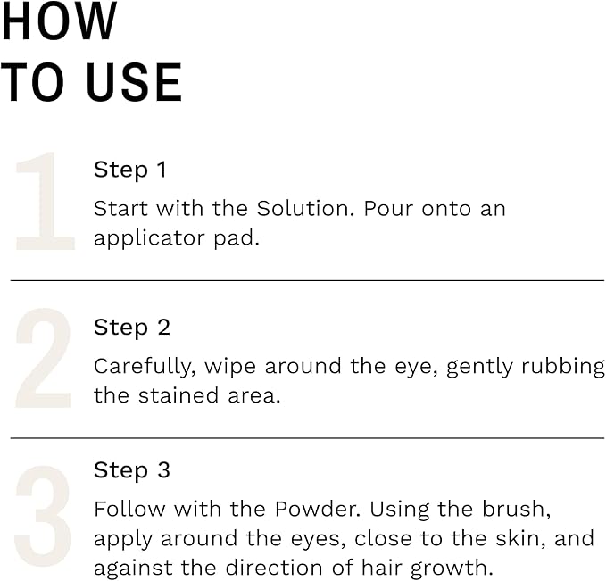 Eye Envy Dog Tear Stain Remover Starter Kit with ProPowder Brush | Stain Solution, Applicator Pads, Stain Powder and Large Applicator Brush | Lasts 30-45 Days