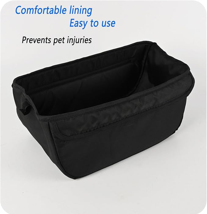Dog Bike Carrier Rear Basket for Small Dogs & Cats, Duty Carbon Steel Rear | Easy Install Pet Cargo Carrier Fits Most Bikes & E-Bikes for Shopping, Picnic & Daily Commute