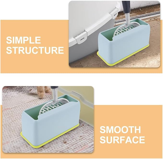 Cat Litter Scoop Holder - Litter Scooper Caddy, Kitty Pooper Stand Trash Can for Most Pet Poop Shovels