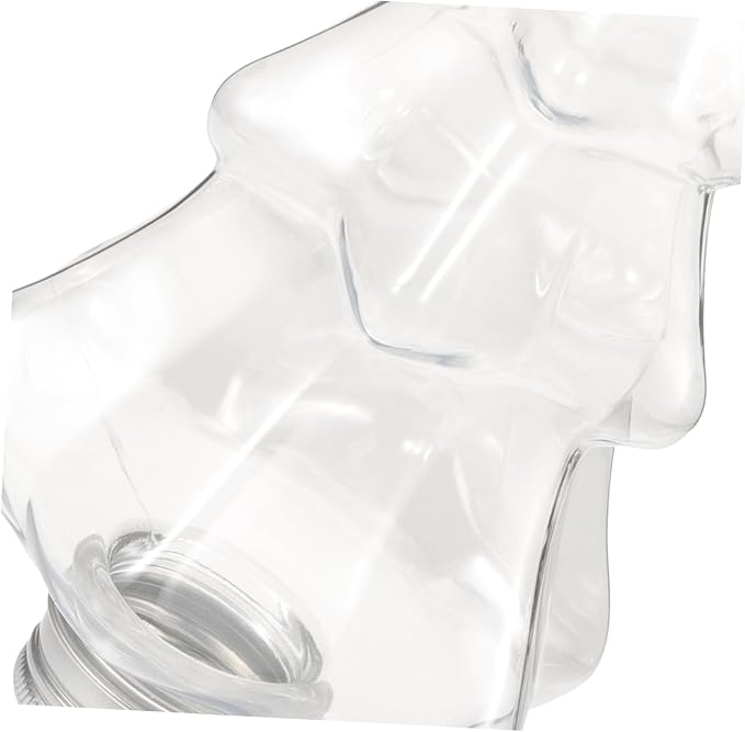 COLLBATH 6set Christmas Tree Shaped Candy Containers Caps Reusable Small Tea Bottles for Holiday Decoration and Storage of Juices and Sweets