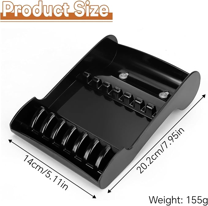 Salon Scissors Holder Rack,Salon Scissors Holder Racks Barber,Shears Stand Organizer Storage Tray,Hair Salon Shear Holder Scissors Storage Tray Available, for Scissors (8 x 5.1 x 2.2)