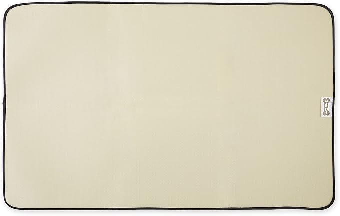 Bone Dry Striped Pet Cage Mat, XX-Large - 30 x 45, Gray