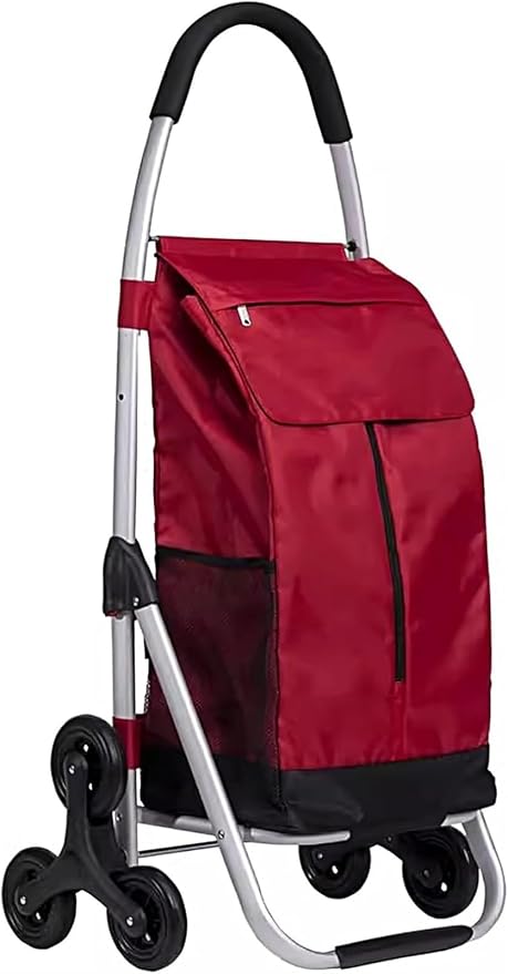 Shopping Carts for Groceries Rolling Utility Cart, Waterproof Removable Canvas Bag for Laundry Grocery, Shopping, Baggage, Picnic(G)