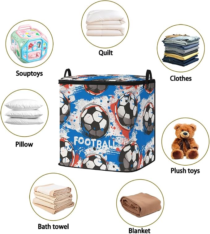 2pcs Blanket Storage Bag | Under Bed, Closet Organizers, 95L