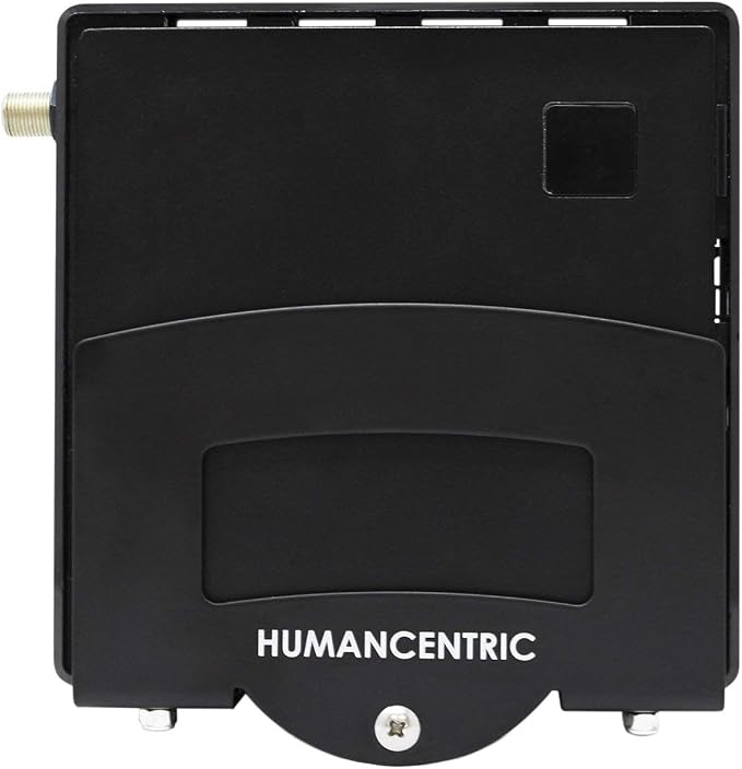 HumanCentric Cable Box & Modem Mount, Adjustable Wall Mount | Small Devices | For small & Narrow Devices, Cable Boxes, Modems, DVD Players, Streaming Media Devices, Mount Behind the TV, Hardware Included