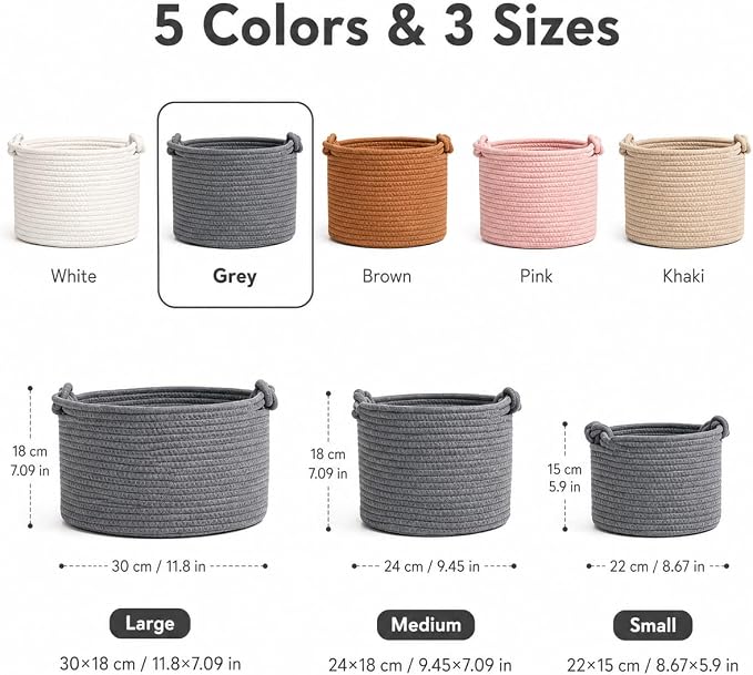 Personalized Dog Cat Toy Basket with Name, Custom Pet Storage Bin | for Puppies, Kittens, Dog Moms and Pet Owners; Organize Toys, Treats, Leashes and Blankets in Living Rooms or Pet Corners
