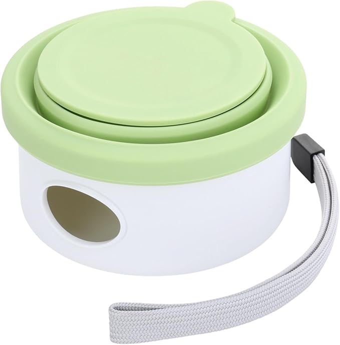 Dog Water Bowl - Portable Pet Dish, Food Storage, Travel Feeding Accessory | Pet Travel Bowl - On The Go Feeding for Dogs | Lightweight Fabric, Water Container, Food Storage Pouch for Trips
