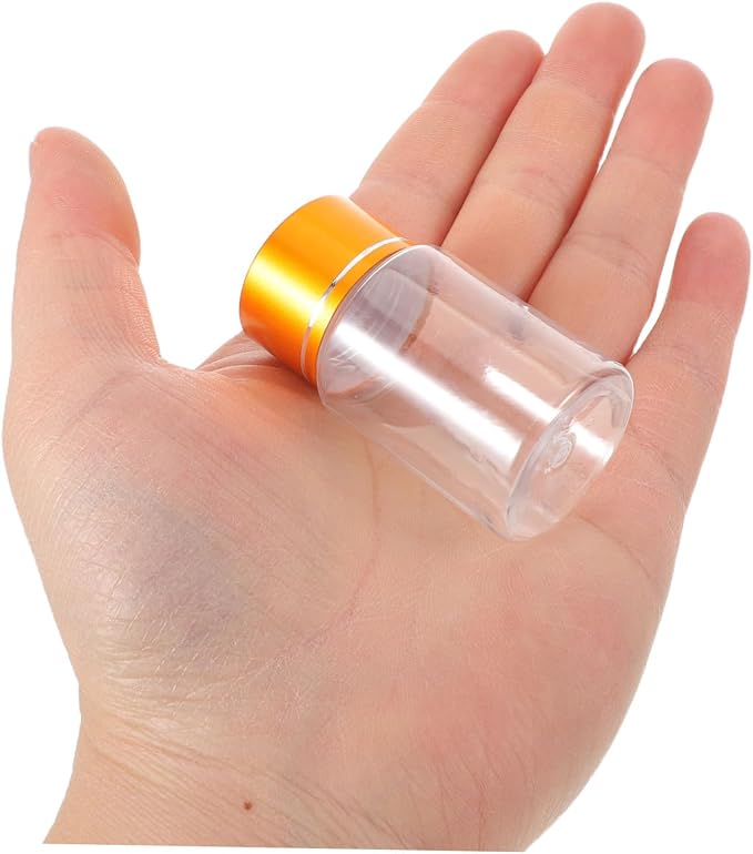 20pcs 30ml Plastic Sealing Bottles with Airtight Lids, Leakproof Pill Containers for Powder Supplements and Medication Storage, Portable Organizer for Travel and Countertop Use