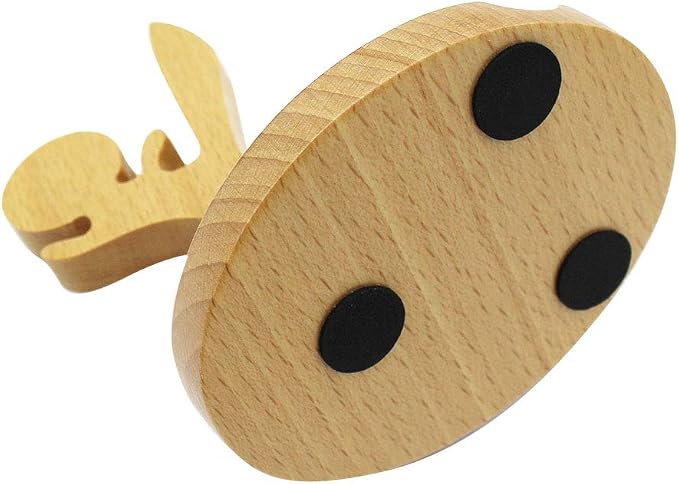 Cartoon Cell Phone Holder Stand Wooden Smartphone Desk Holder for All Mobile Phones Animal Phone Stand Desk Ornament
